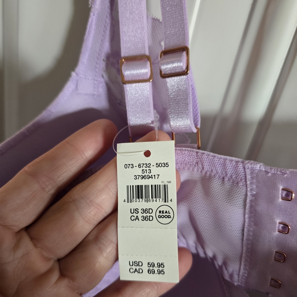 Aerie Lilac Lace Bra - Picture 4 of 4